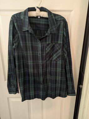 Plaid Shirt NWOT